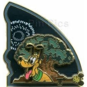 Disney Pin PLUTO Tree of Life Animal Kingdom Dog Annual Passholder 2007 LE 56433